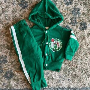 Vintage Celtics Infant Track Suit